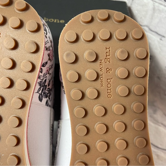 New Rag & Bone Dylan Elastic Runner Floral Slip On Sneakers Size 38.5 US 8.5 - Picture 11 of 13